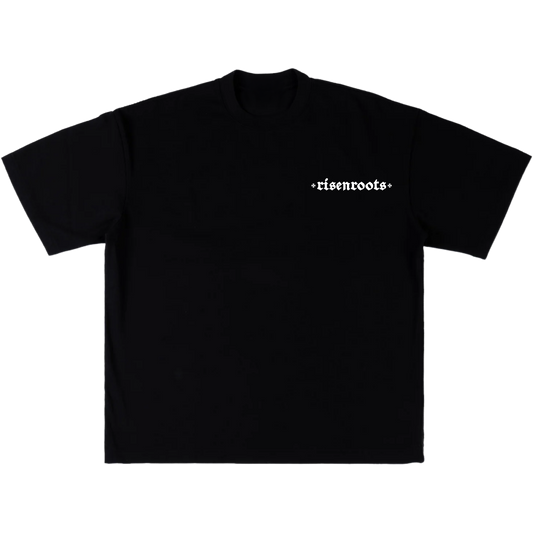 RISEN ROOTS - "REBORN | T-SHIRT " - Color: BLACK